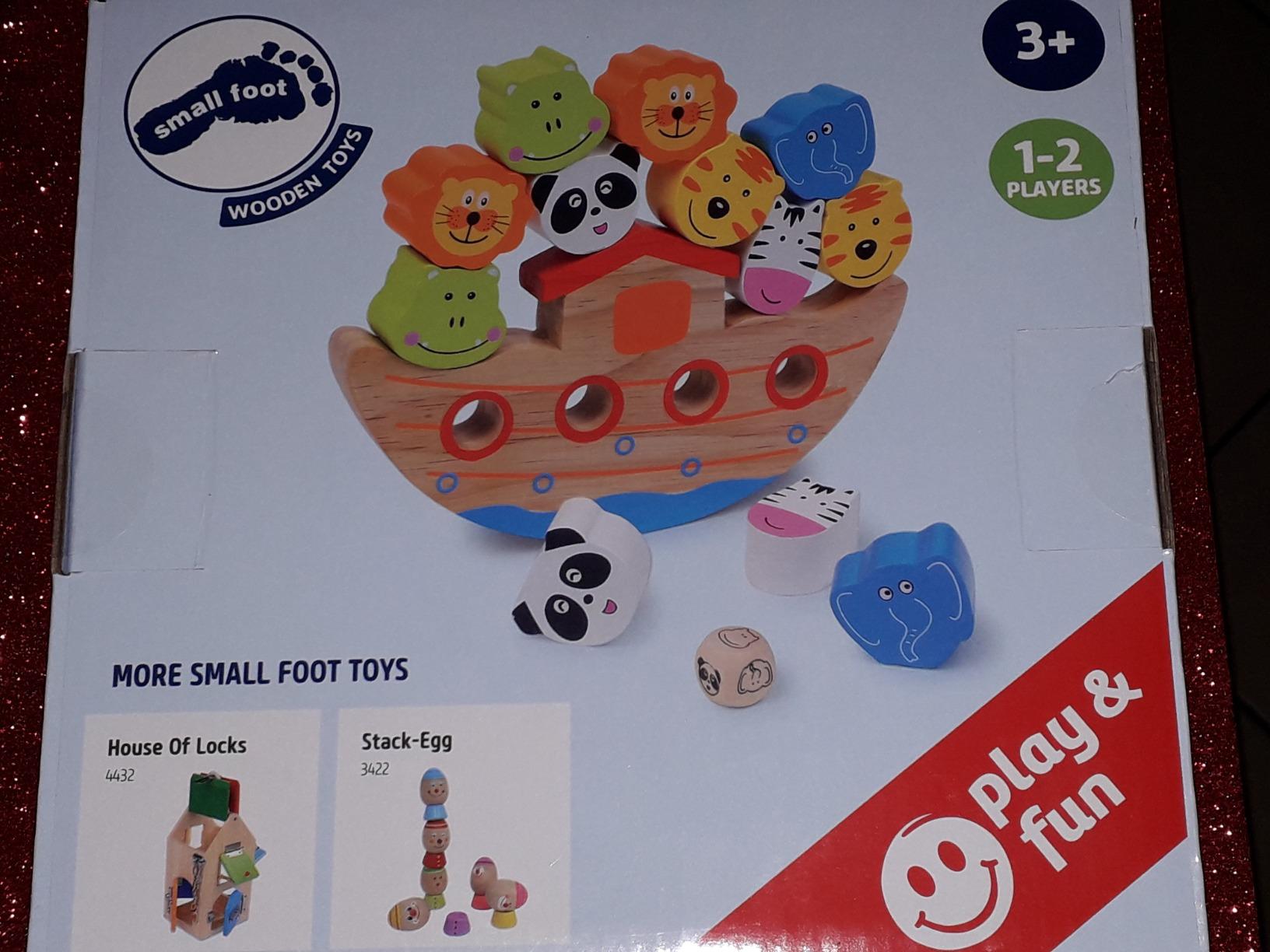 smallfoot 2490 Arca Gioco Equilibrio Legno 3 Anni