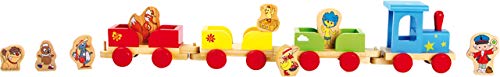 Smallfoot Trenino Miniatura in Legno 58 cm con Vagoni