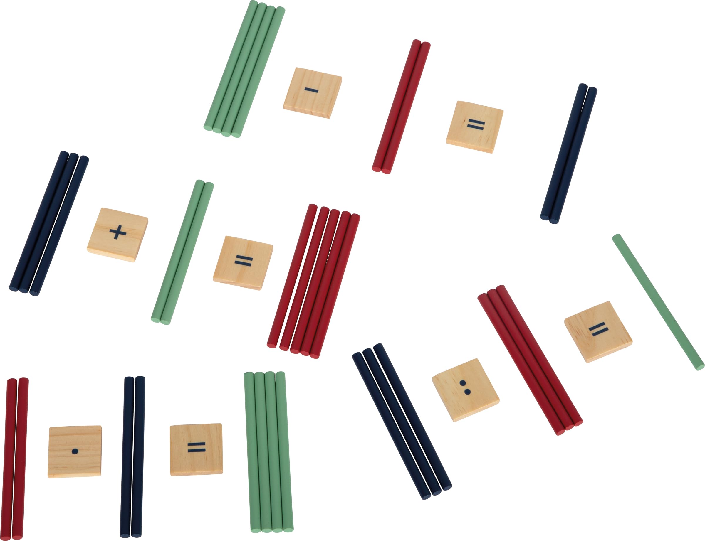 smallfoot Educate 12559 scatola regoli grandi in legno