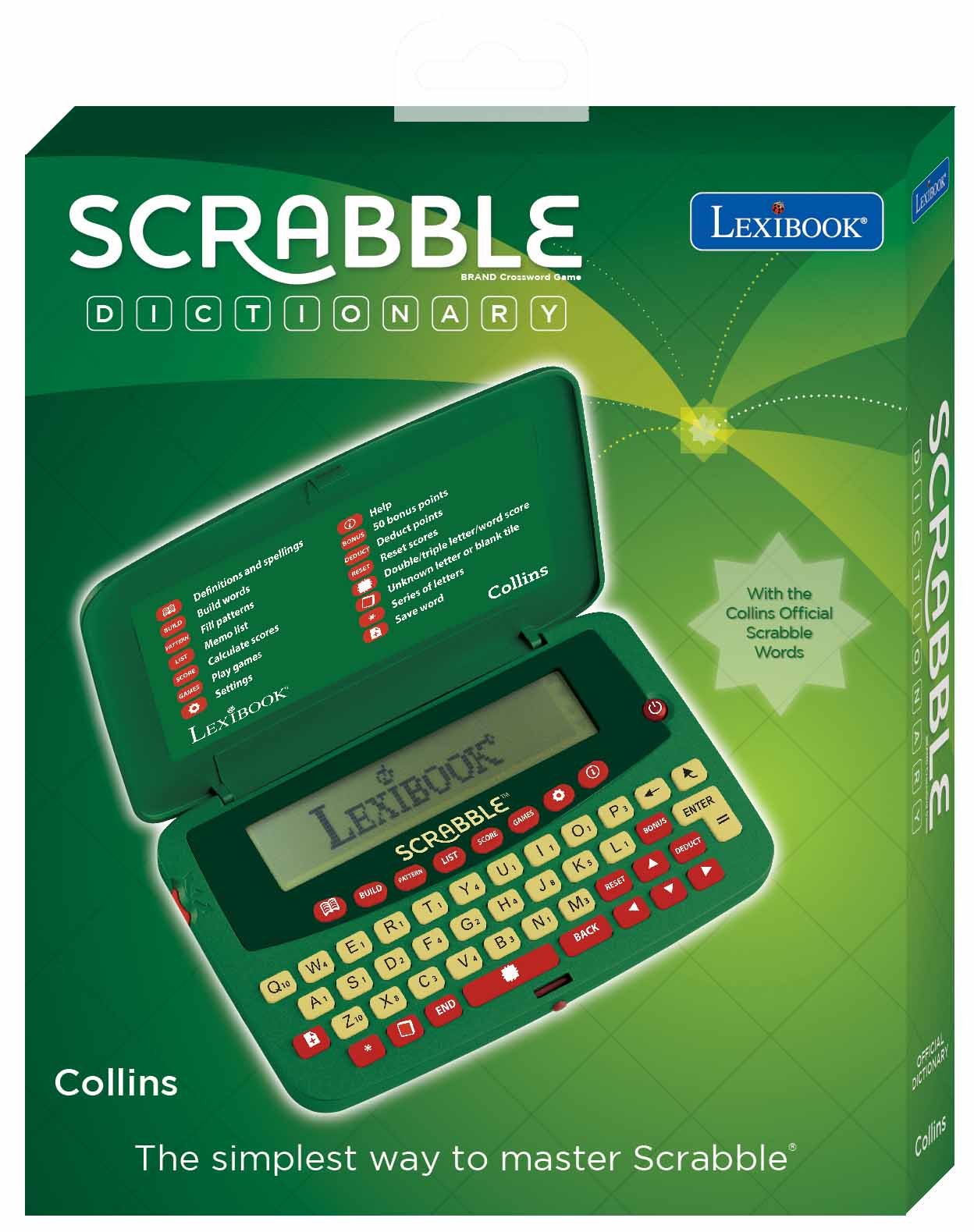 Lexibook Scarabeo SCF-328AEN dizionario elettronico Collins