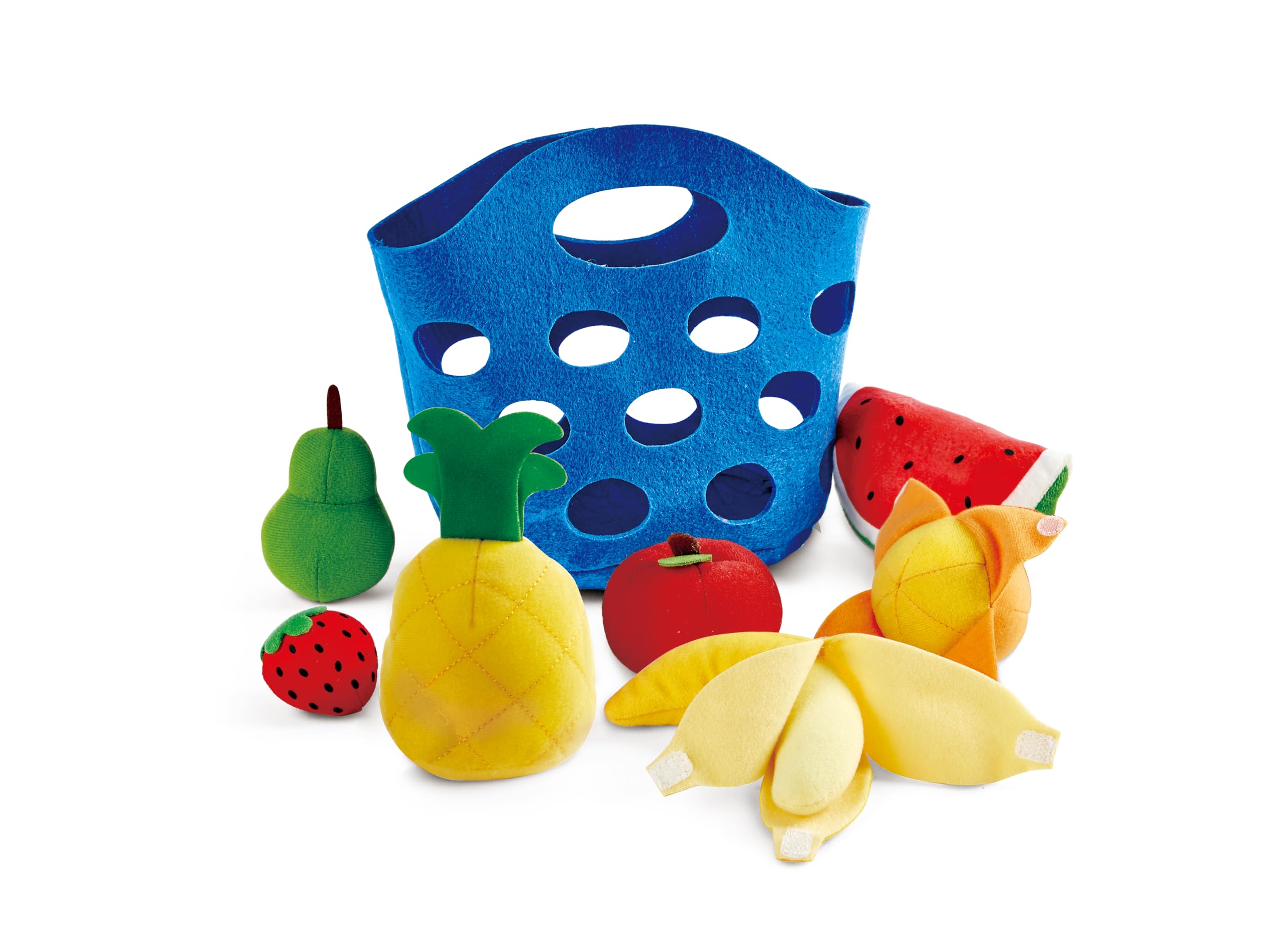 Hape Cesto Frutta Cibo Giocattolo Feltro per Cucina