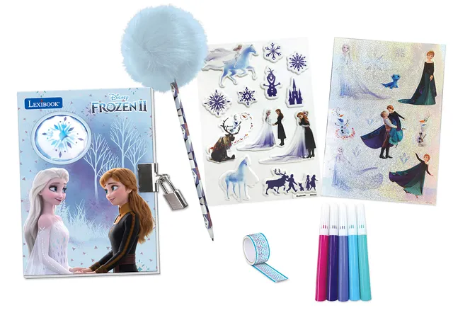 Lexibook Frozen SD30FZ diario segreto luminoso blu