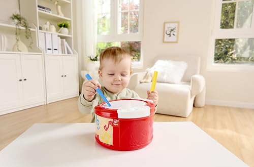 Hape Tamburo Luci batteria elettronica 12 mesi