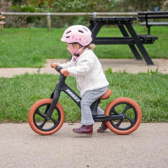 Tickit Whizz Balance Bike bici senza pedali nera 24 mesi