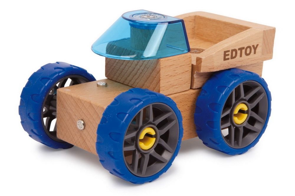 smallfoot 6826 auto polizia legno 14 cm