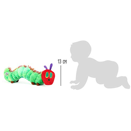 smallfoot Bruco Nimmersatt peluche morbido 42 cm