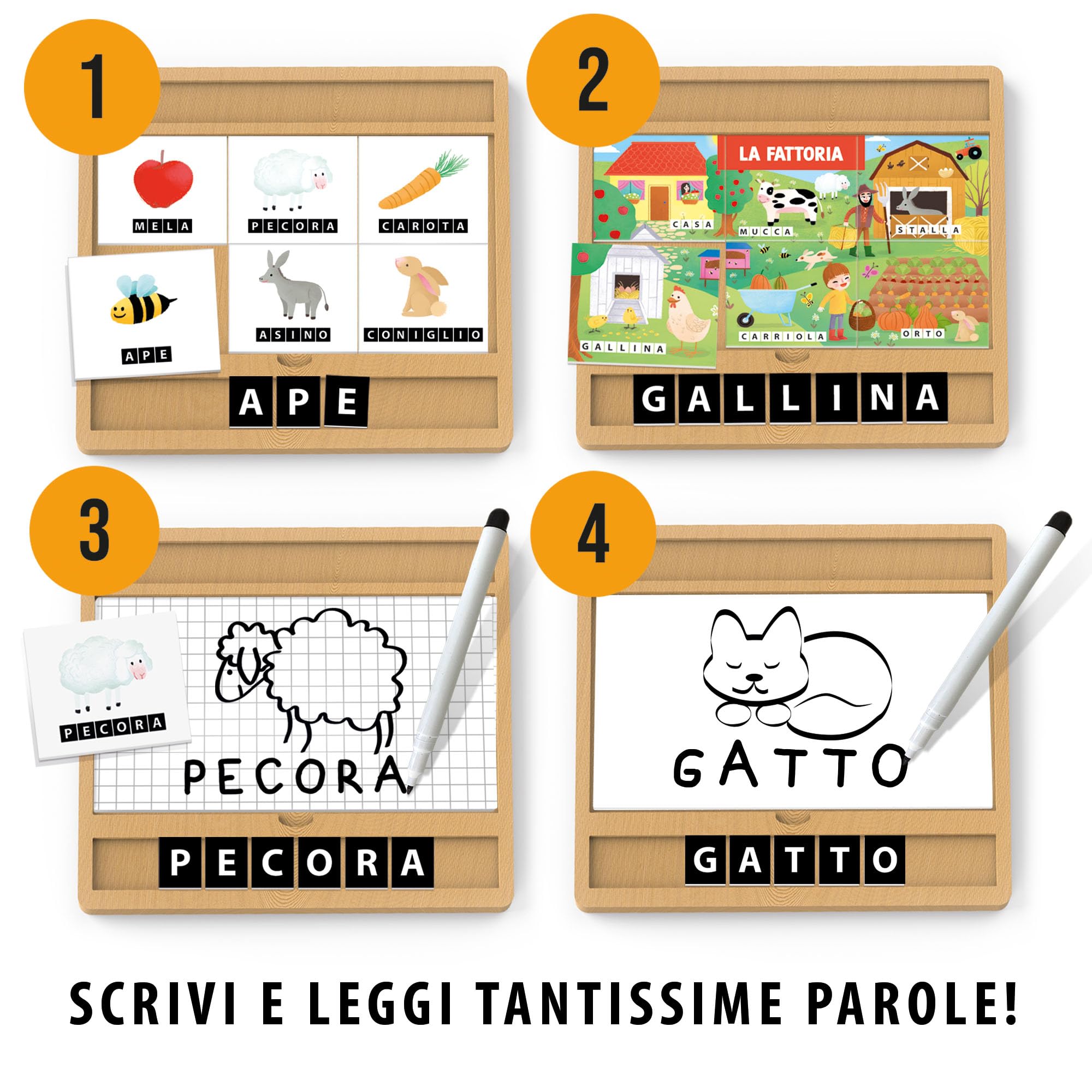 Headu Enciclopedia Piccoli Montessori IT57250 gioco educativo