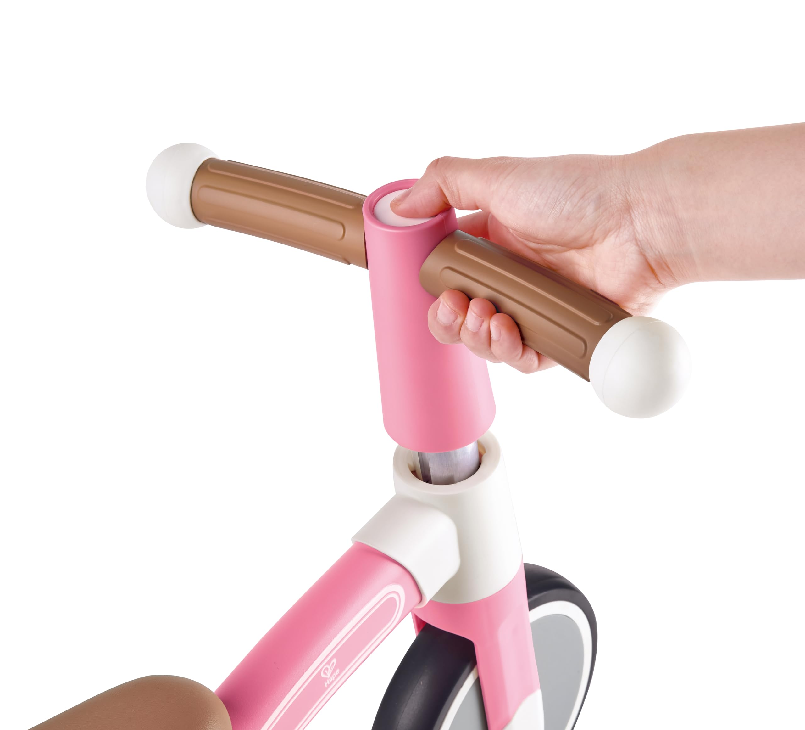 Hape triciclo rosa senza pedali 3 ruote 18 mesi
