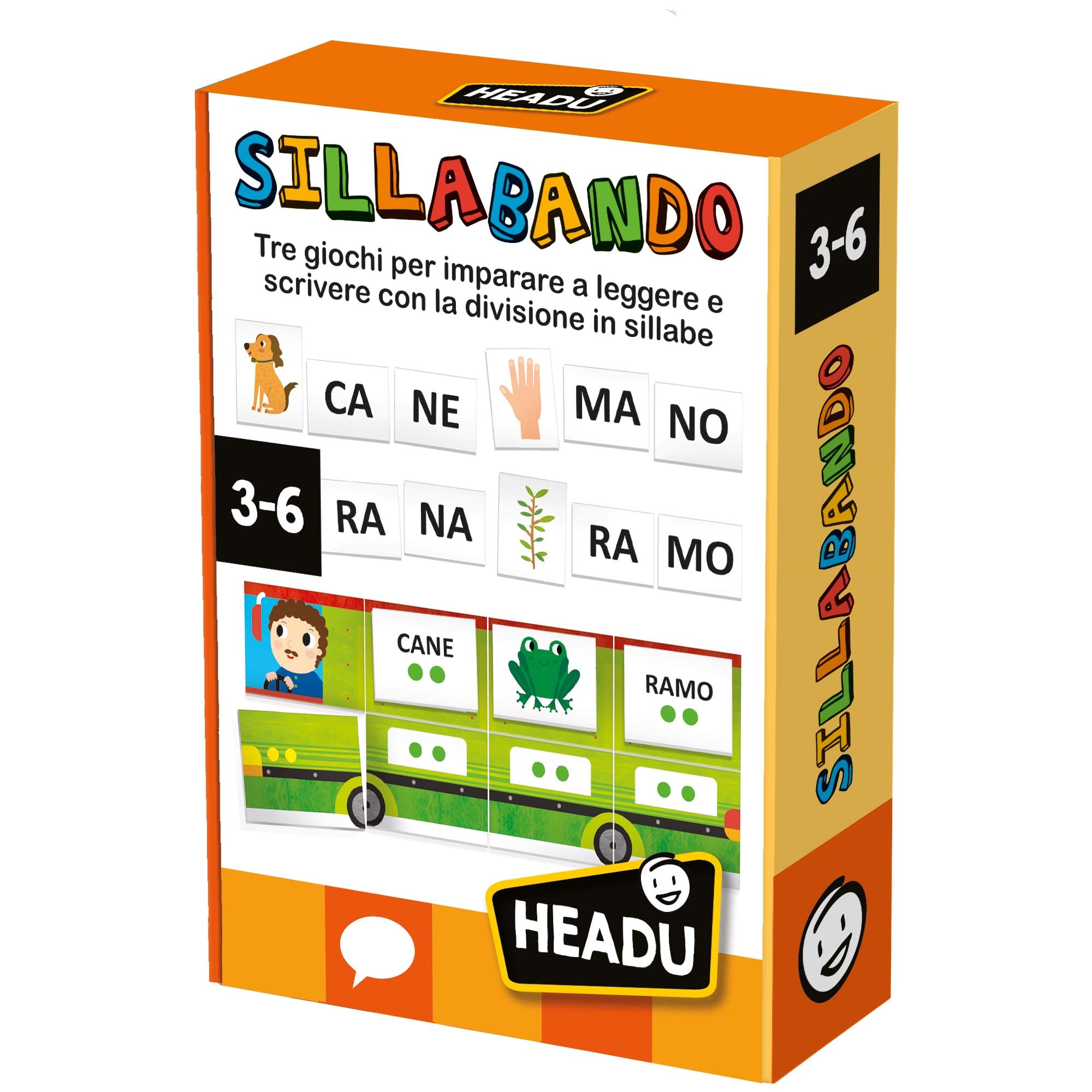 Headu Da Dove Viene IT55041 puzzle educativo 3-6 anni ambiente