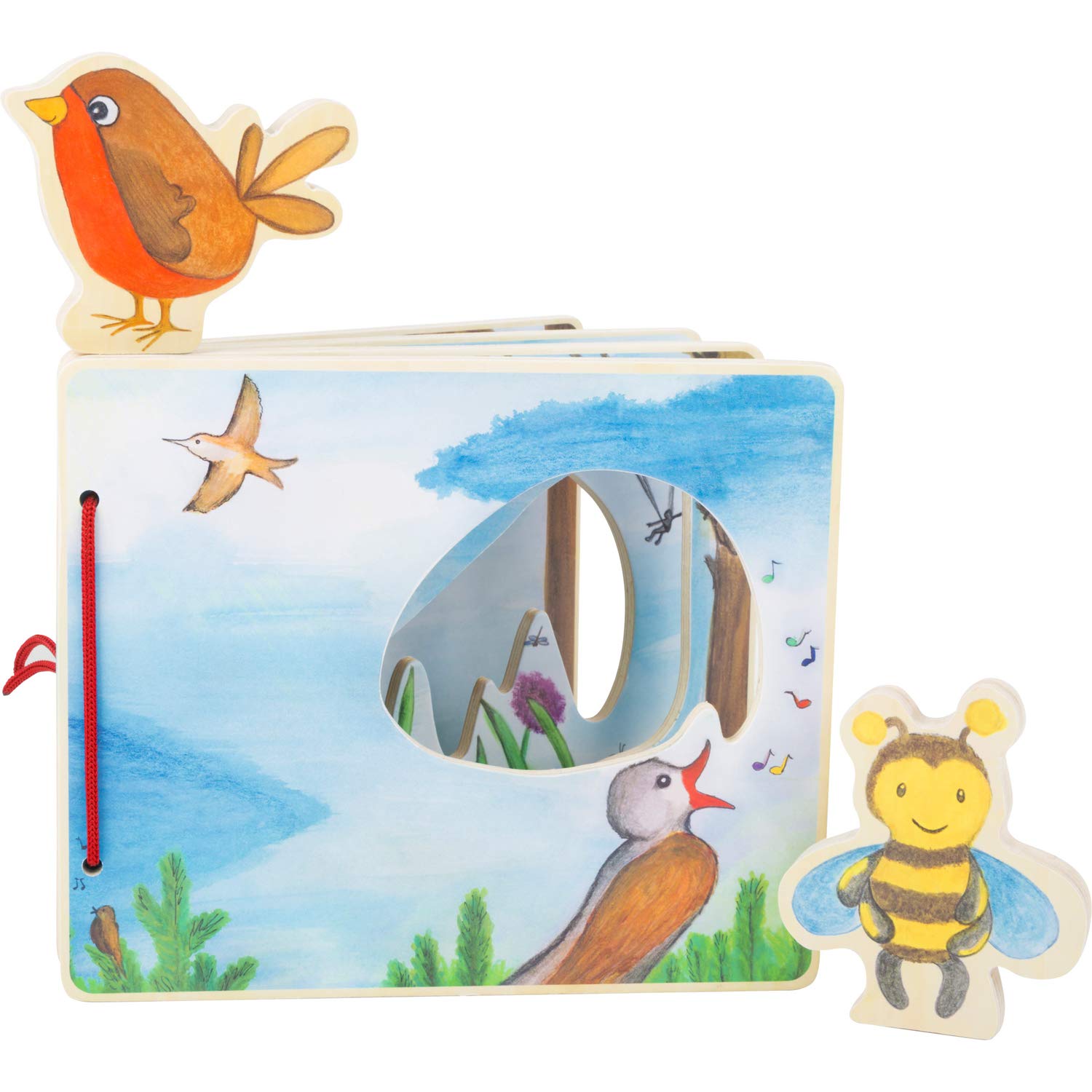 smallfoot 11234 libro legno Paesaggio forestale