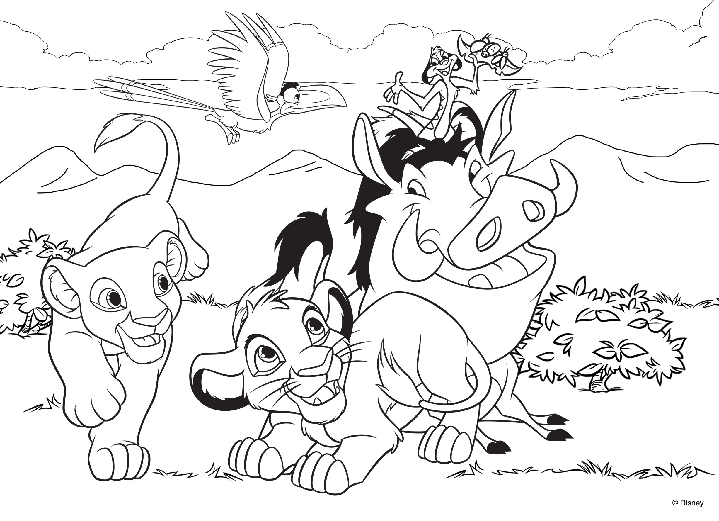 Lisciani Disney Puzzle DF Maxi Floor 24 Lion King puzzle maxi
