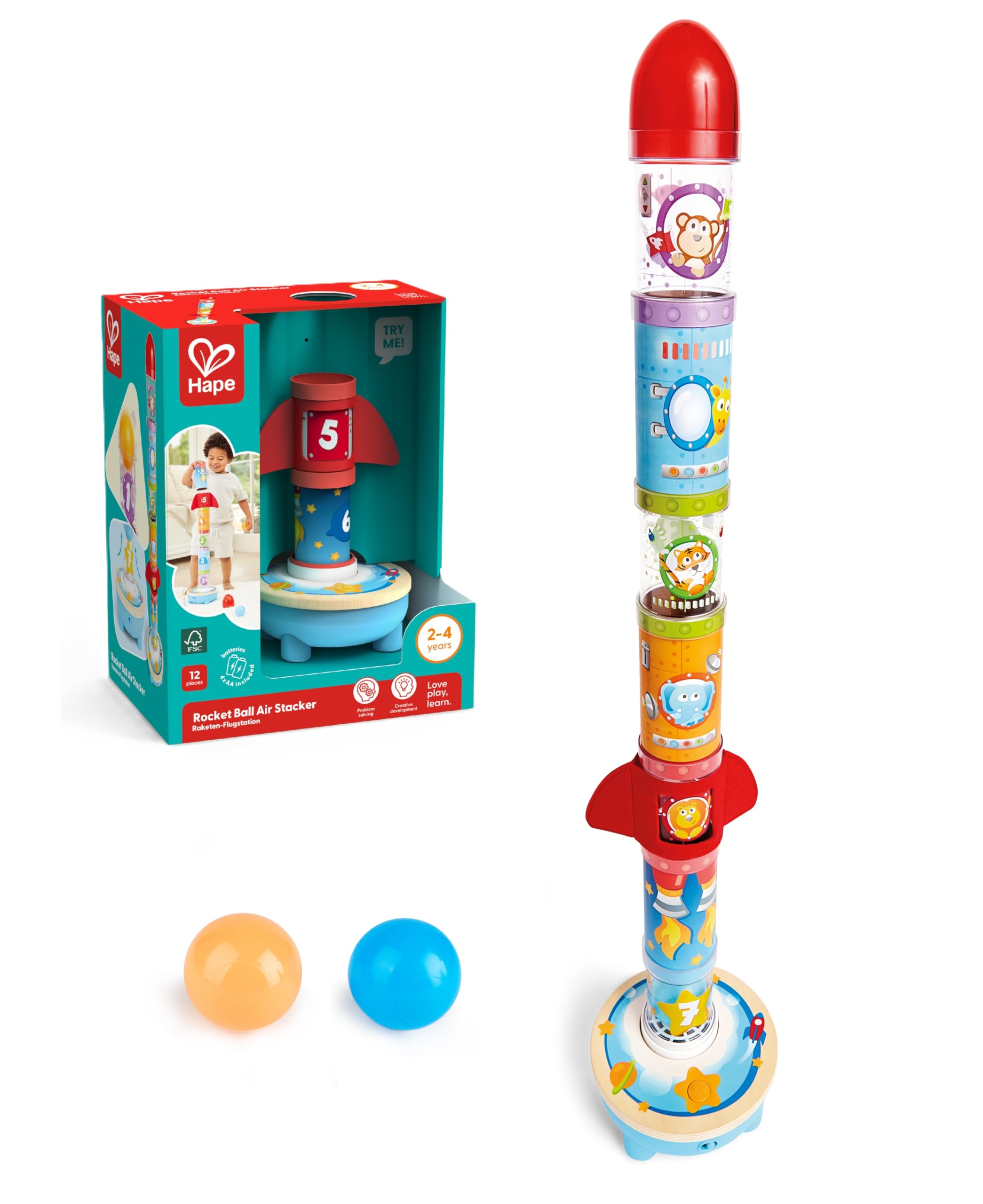 Hape Razzo Magico gioco aria palline bambini 2 anni