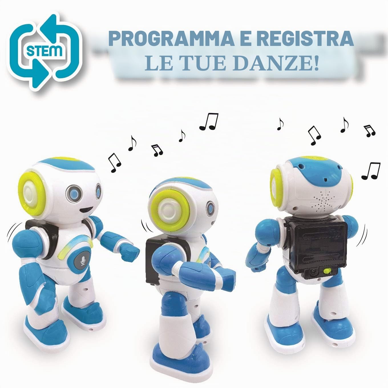 Lexibook Powerman ROB20FR robot interattivo con telecomando