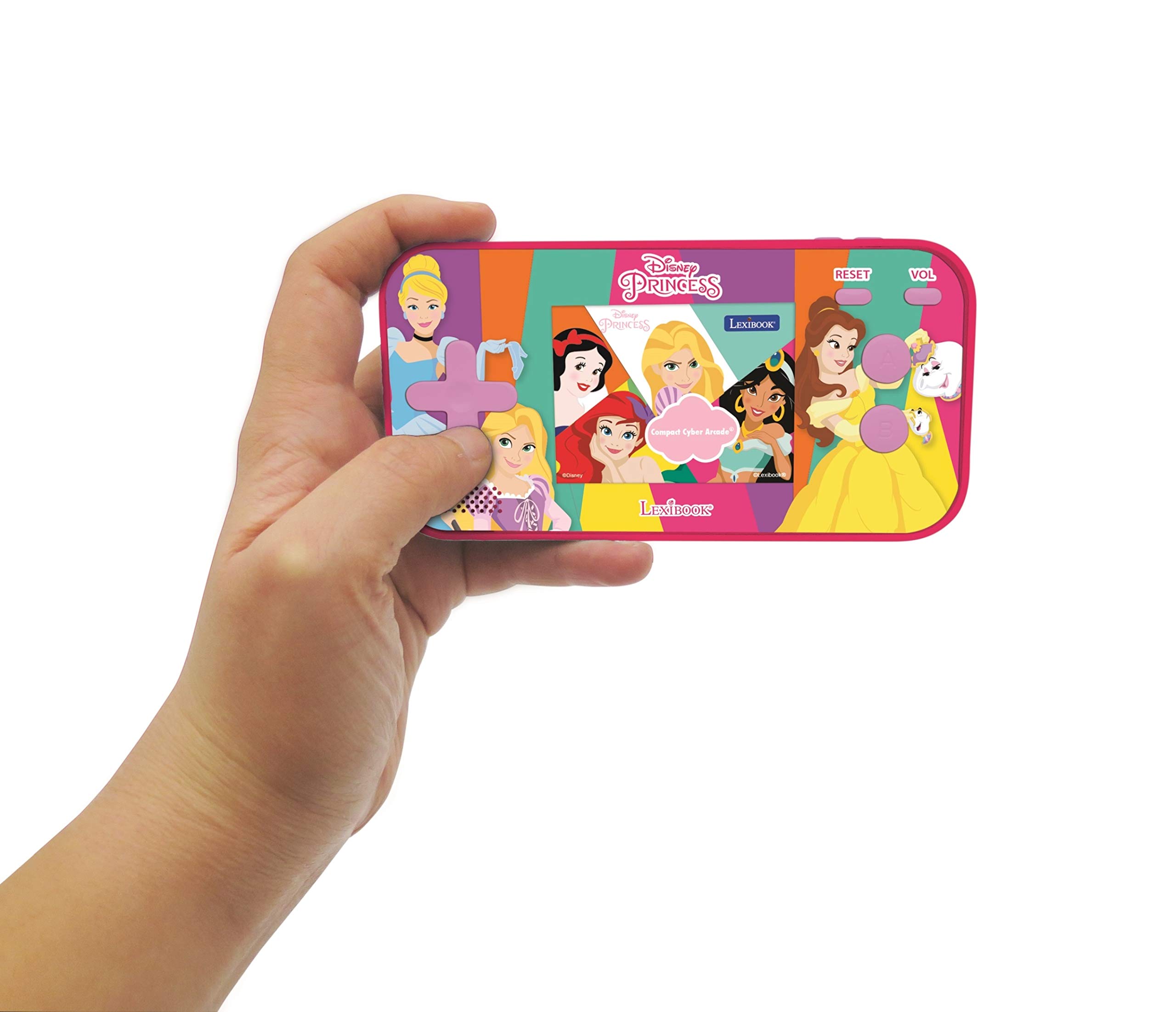 Lexibook JL2367DP console portatile Disney Princess 150 giochi