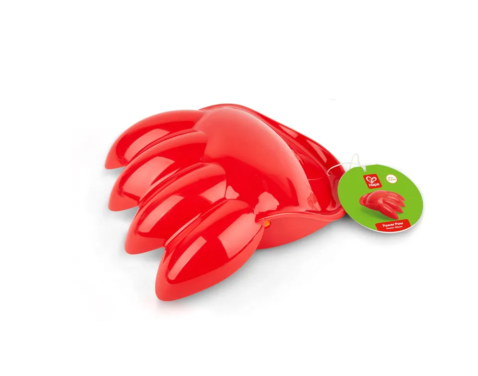 Hape E4051 Power Artiglio gioco sabbia rosso