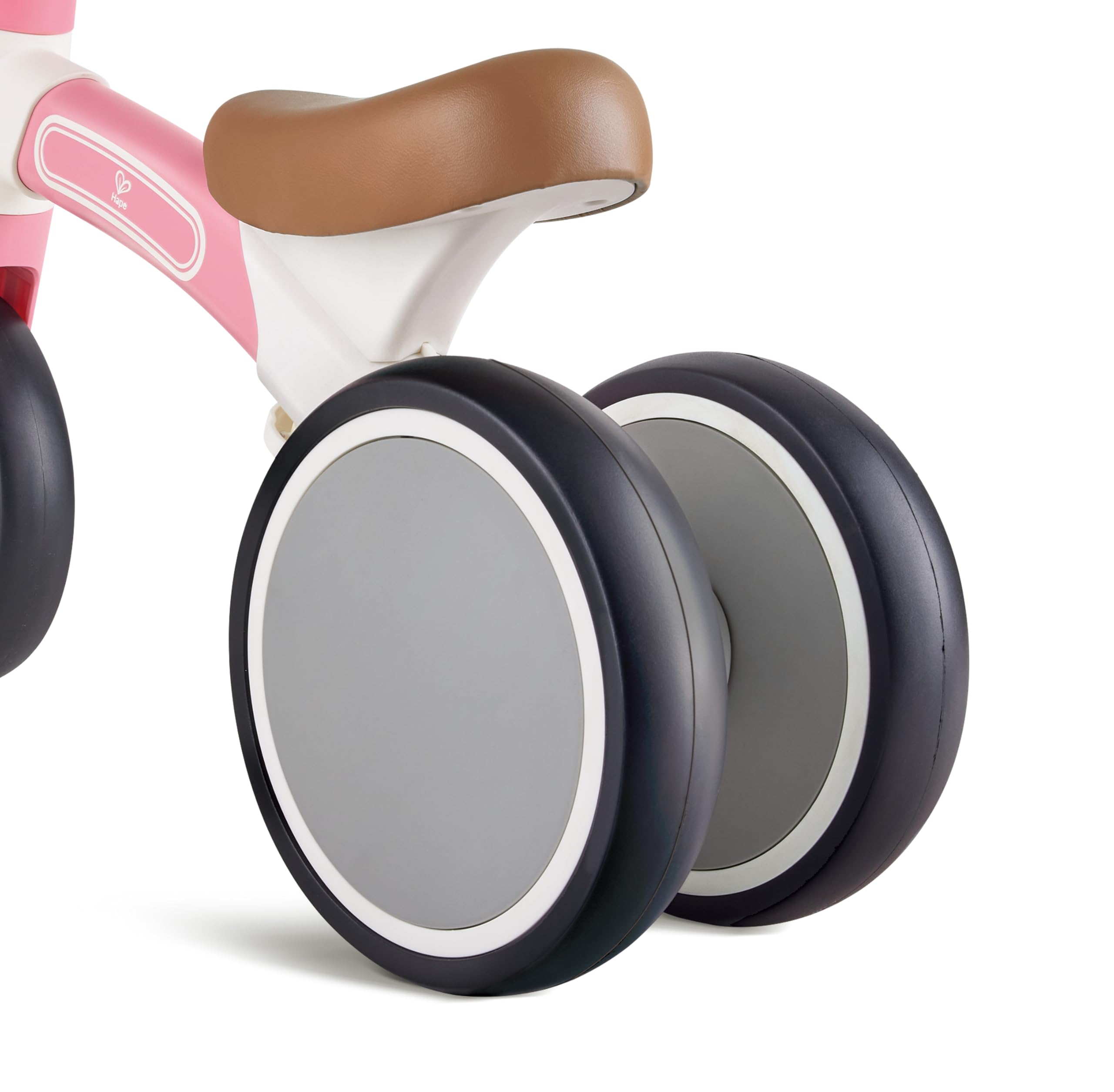 Hape triciclo rosa senza pedali 3 ruote 18 mesi