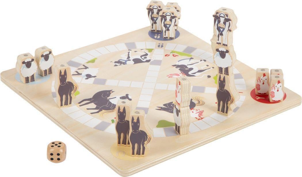 smallfoot 12228 4 friends collezione giochi tavolo fattoria