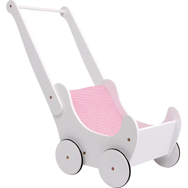 smallfoot 2864 Carrozzina bambole passeggino bianco