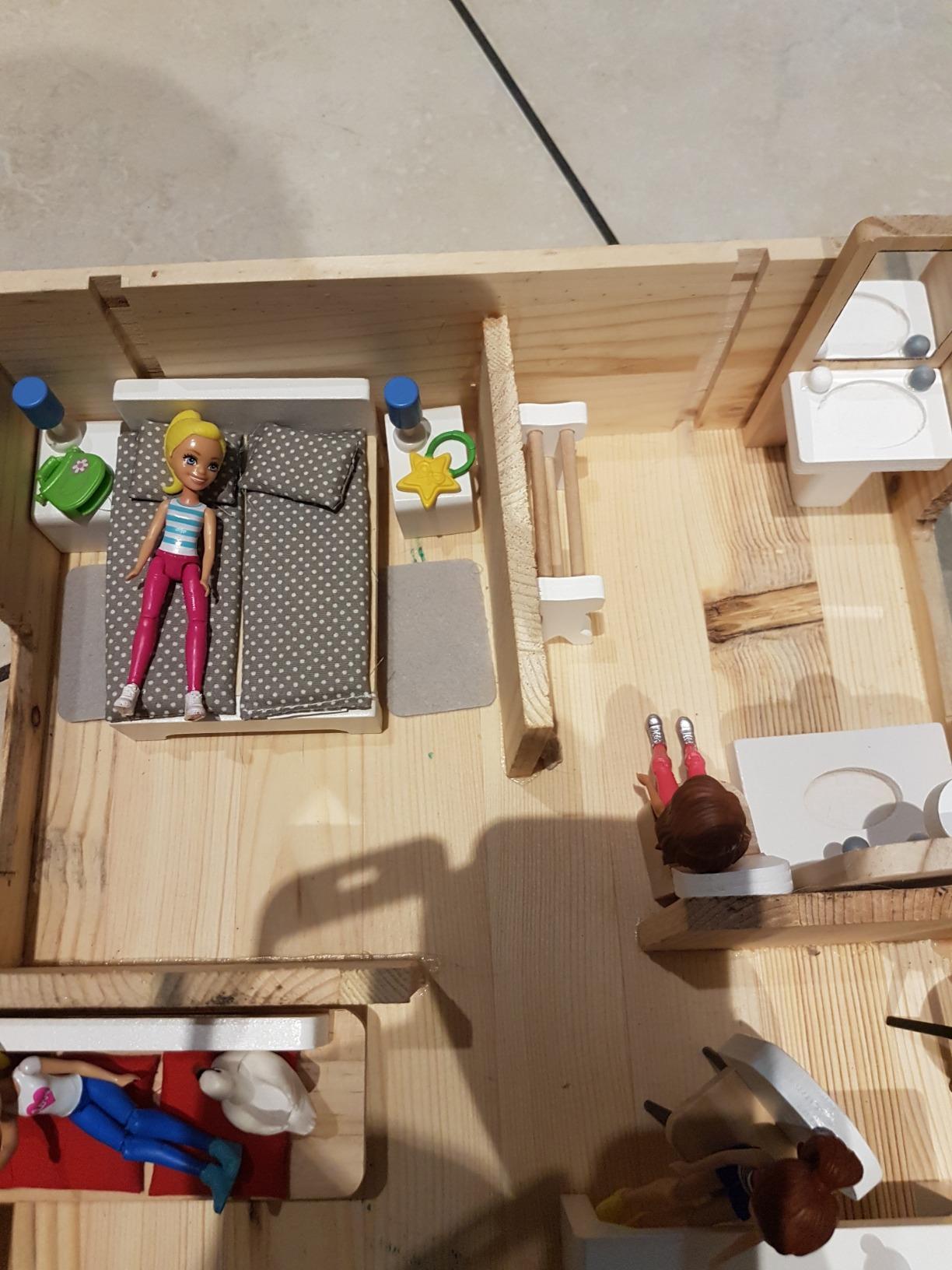 smallfoot 11414 mobili casa bambole legno 4 stanze