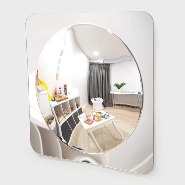 Tickit Large Single Domed specchio acrilico convesso
