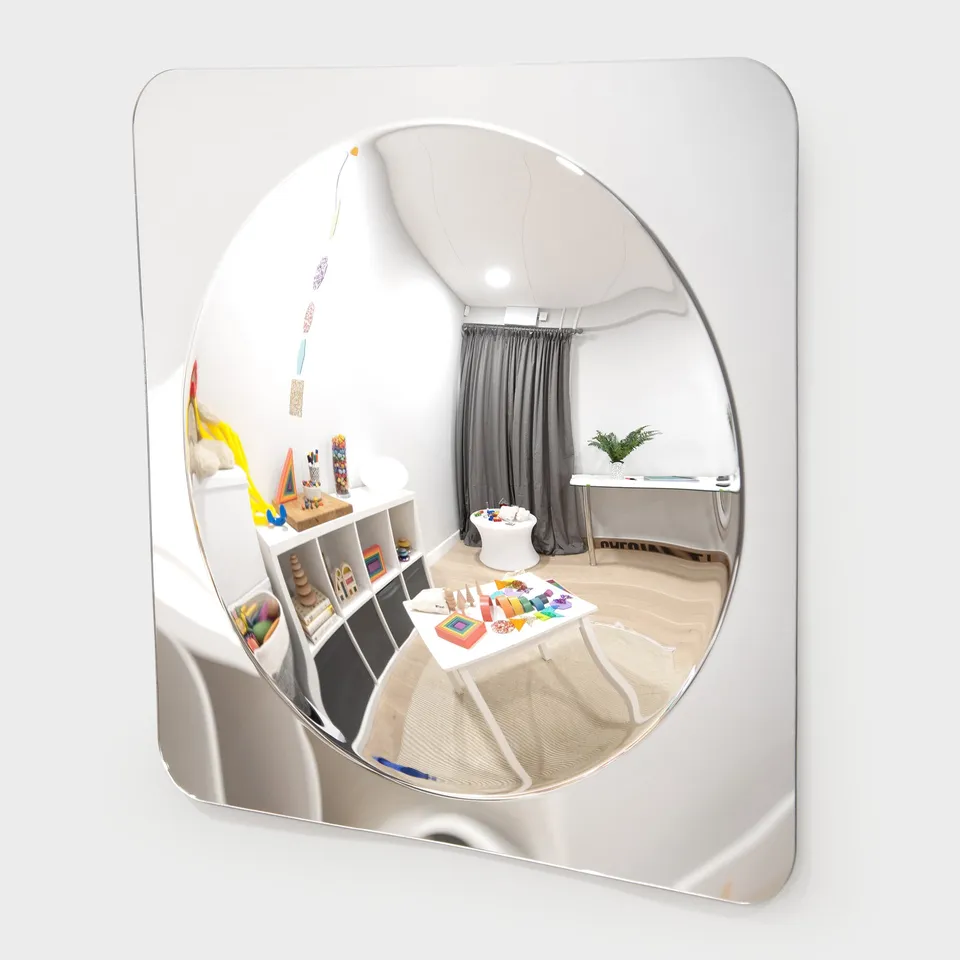 Tickit Large Single Domed specchio acrilico convesso