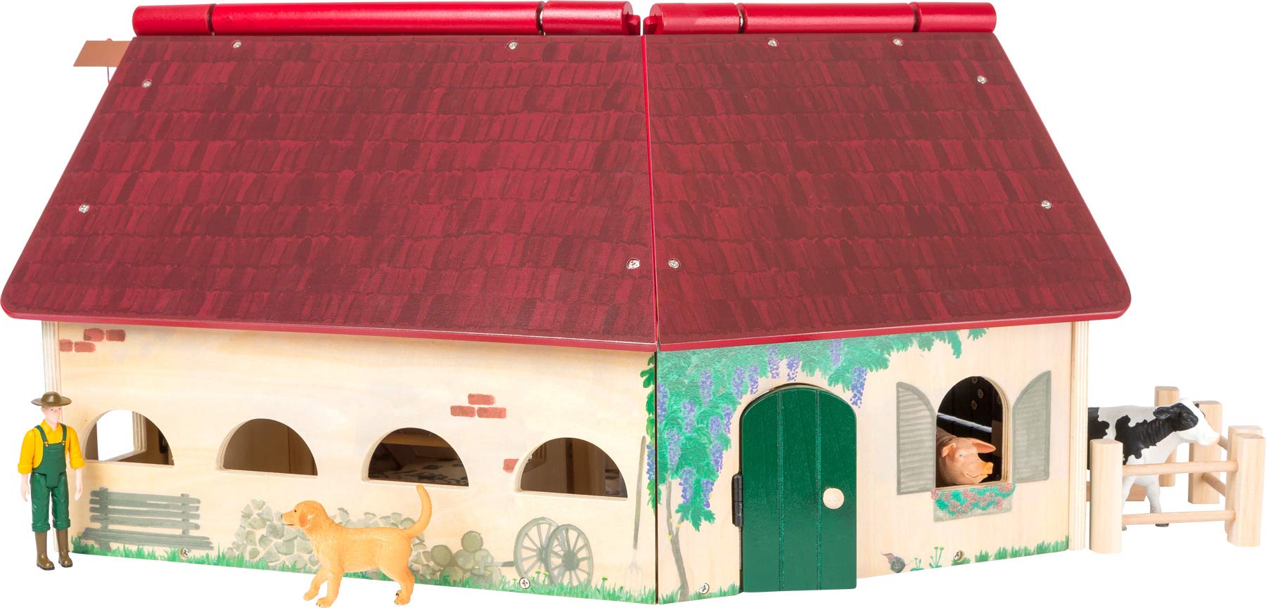 Smallfoot WoodFriends 11005 fattoria in legno con animali