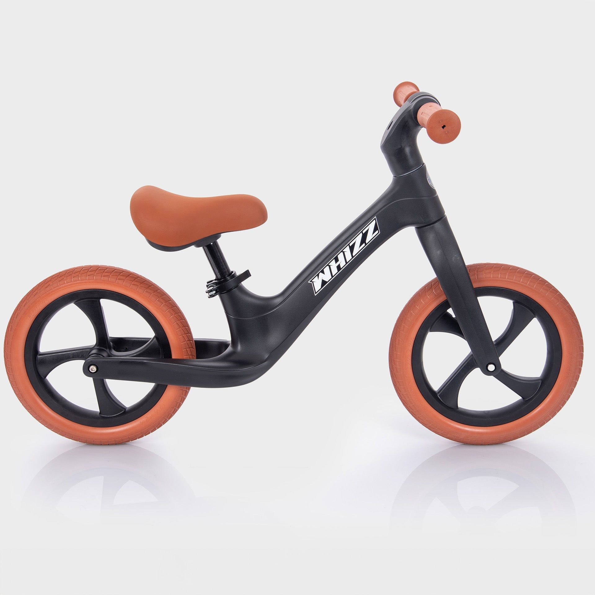 Tickit Whizz Balance Bike bici senza pedali nera 24 mesi
