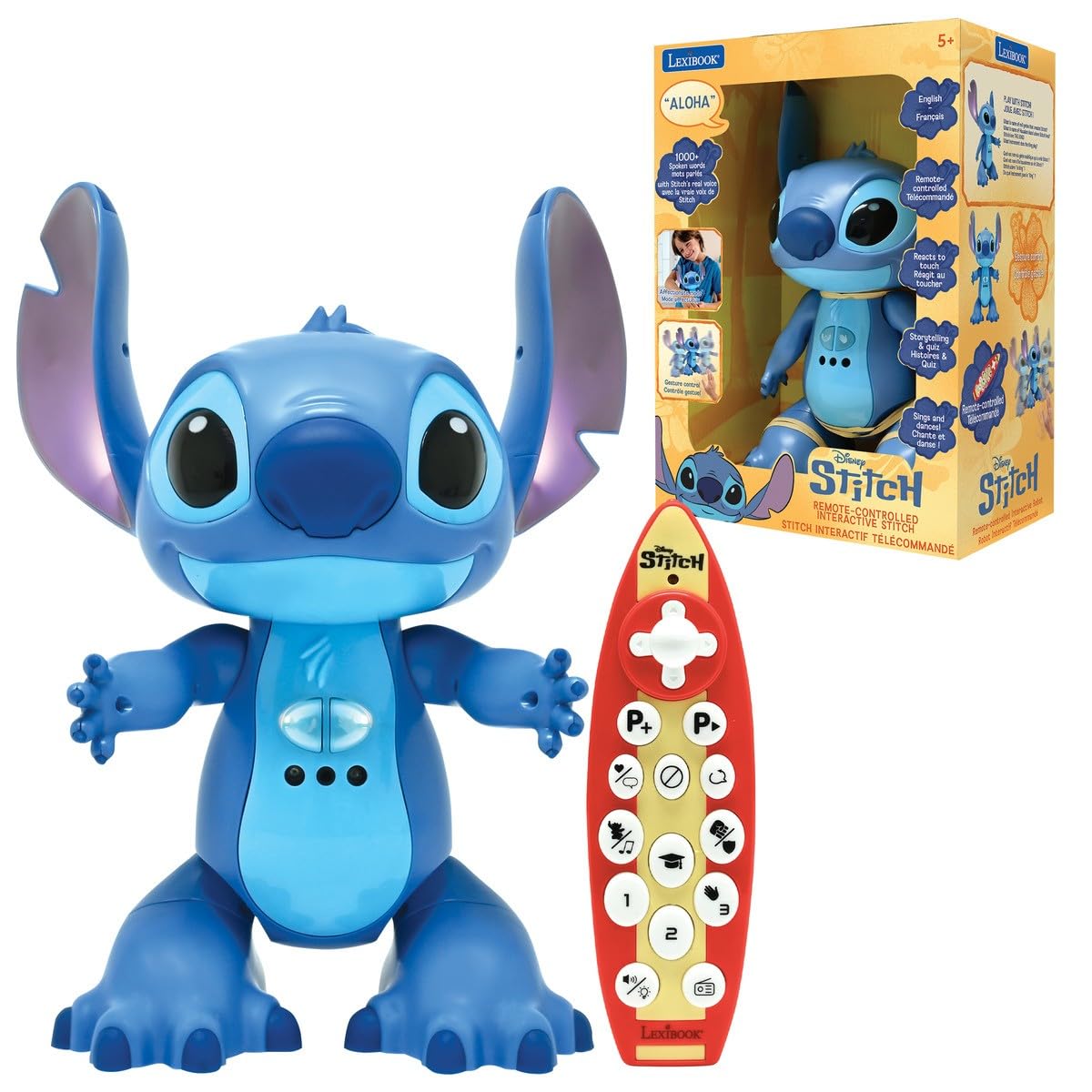 Lexibook Disney Stitch STITCHi5 robot interattivo bilingue