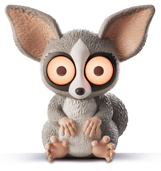 Lisciani Rainy Days Bushbaby lampada led occhi luminosi