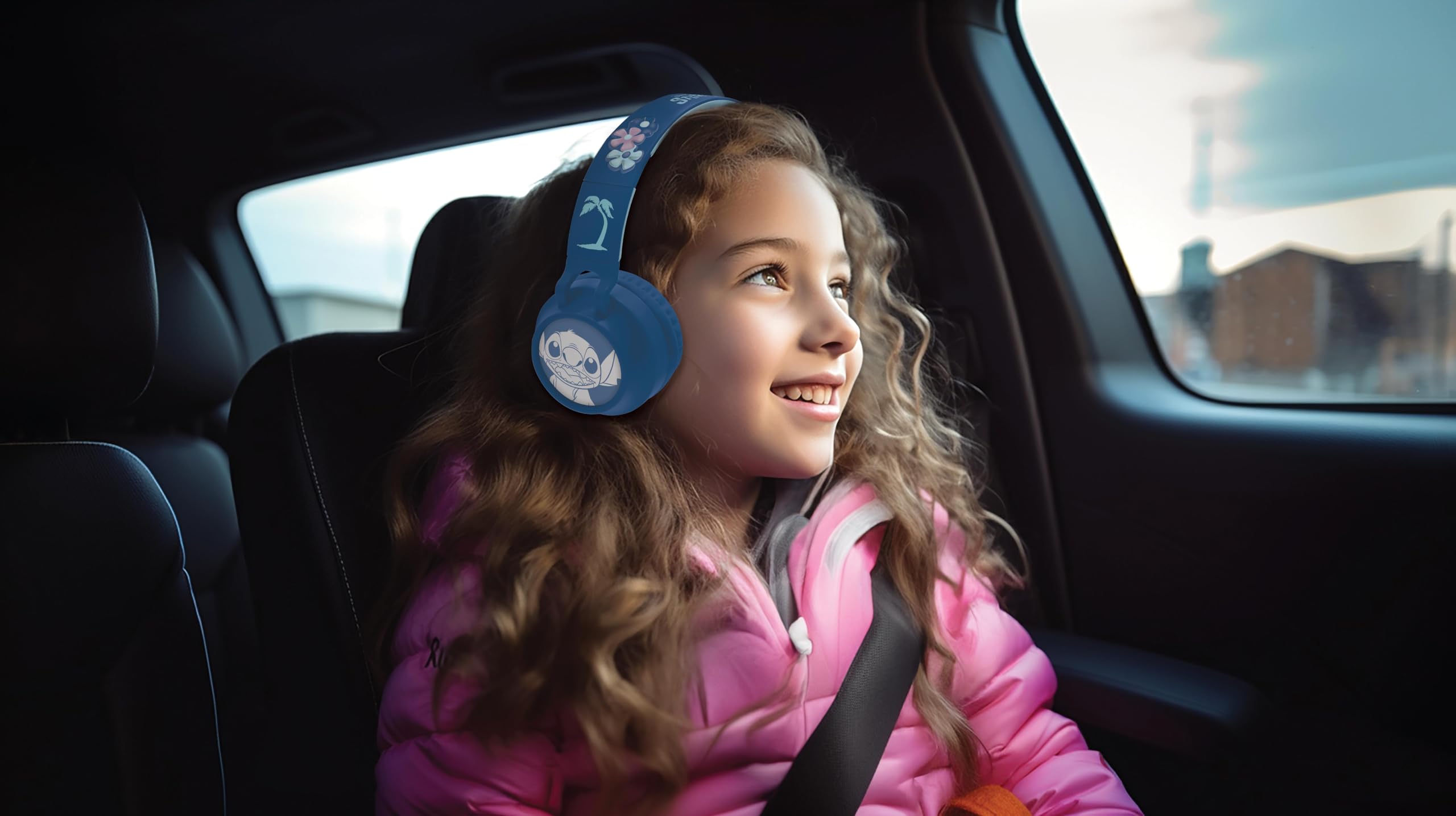 Lexibook Stitch HPBT015DLXB cuffie bambini bluetooth 85dB