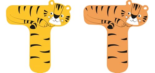 smallfoot Lettere Legno 12527 lettera cameretta T tigre 12 pezzi
