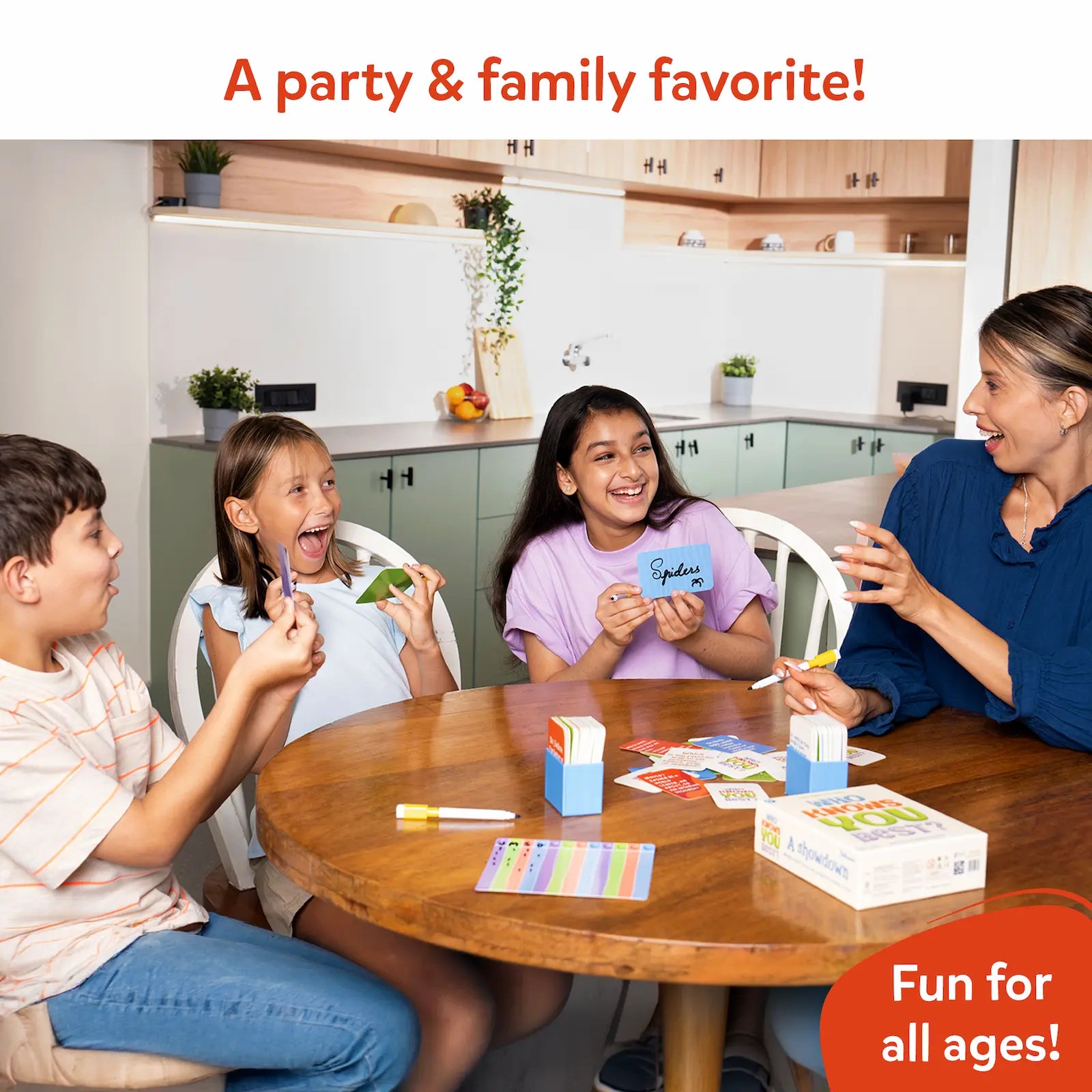 Skillmatics Who Knows You Best gioco di carte famiglia 8+ anni