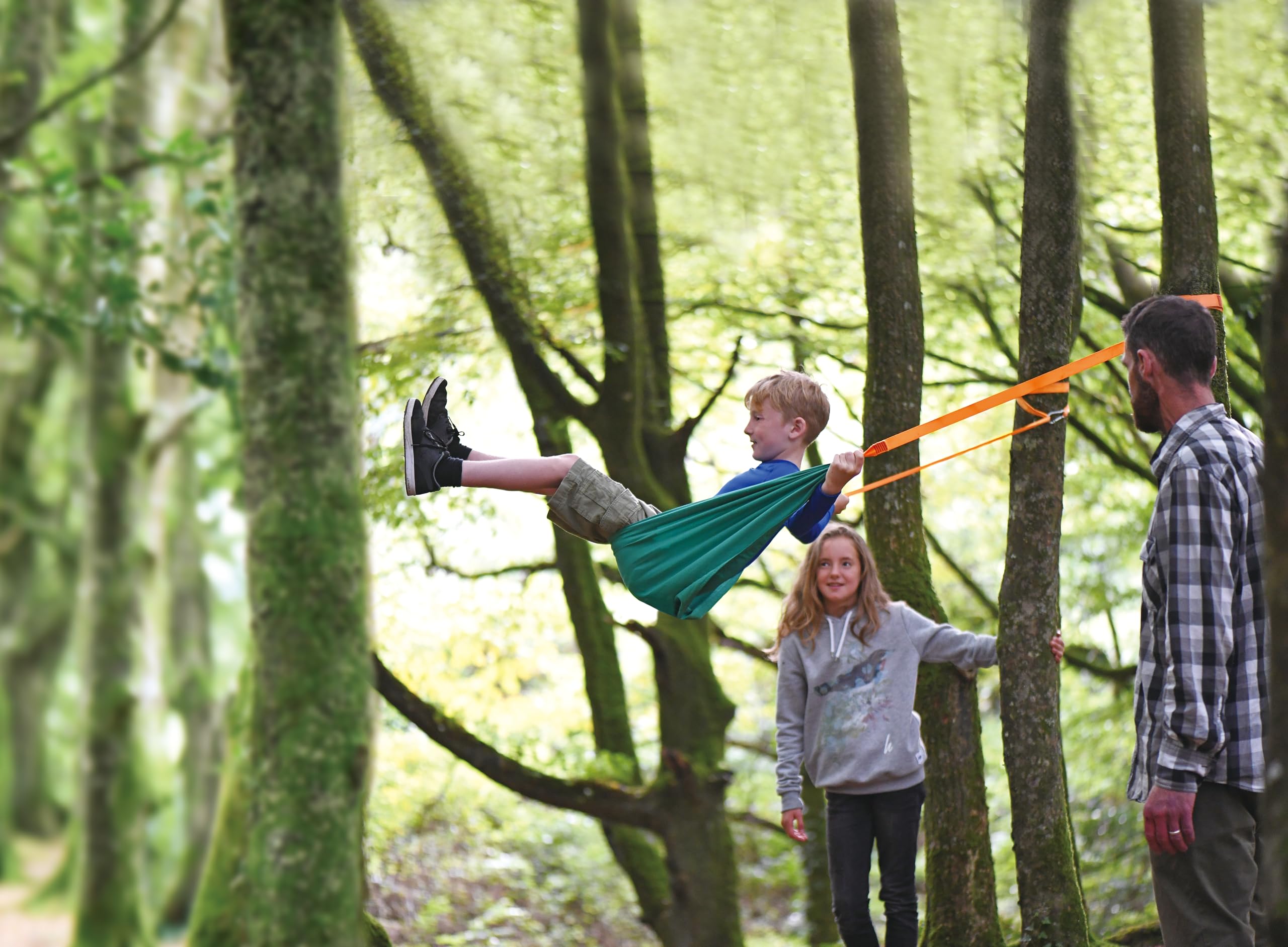 Hape Nature Fun Amaca tascabile amaca PET fino 110 kg