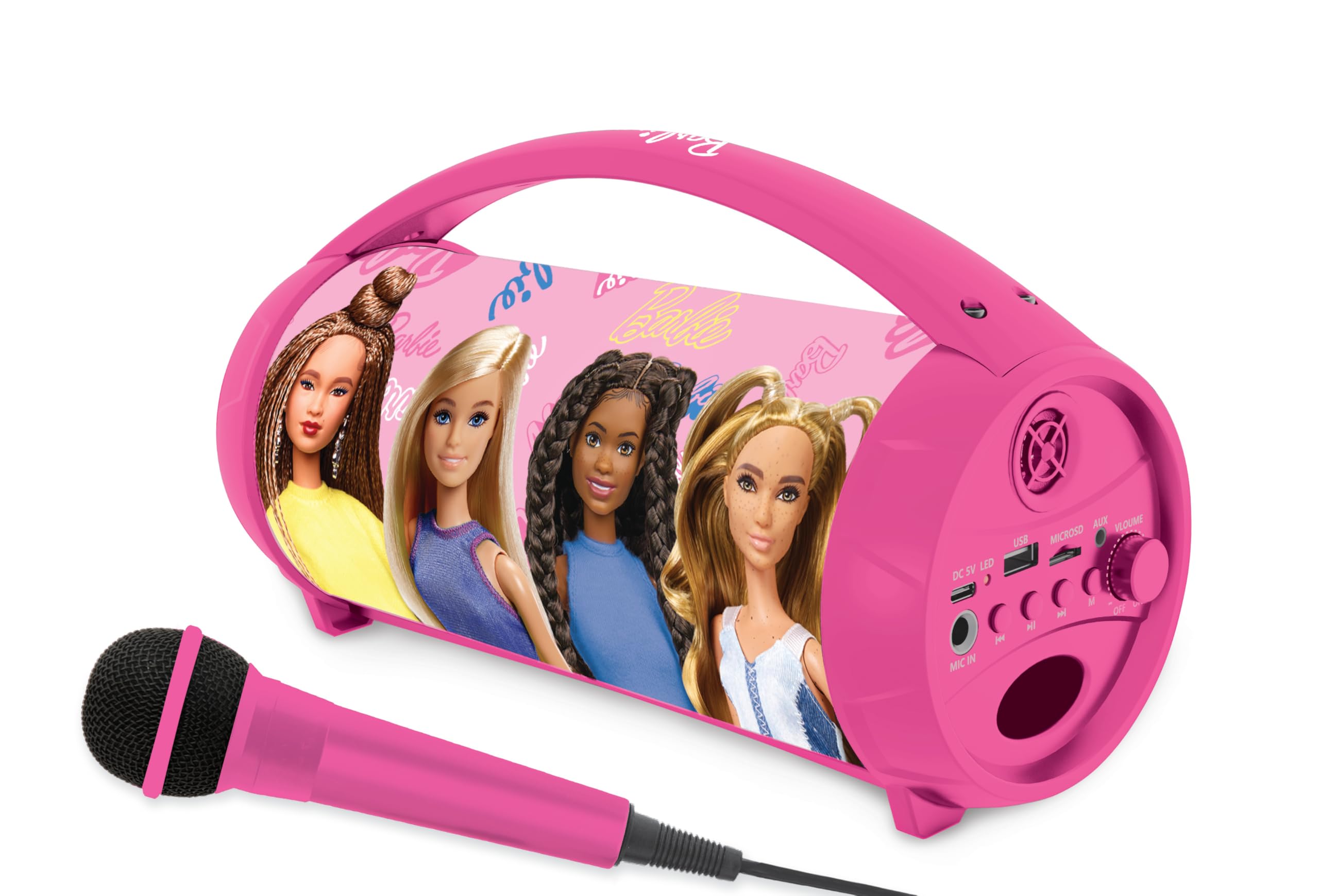 Lexibook Barbie BTP585BBZ cassa bluetooth karaoke rosa