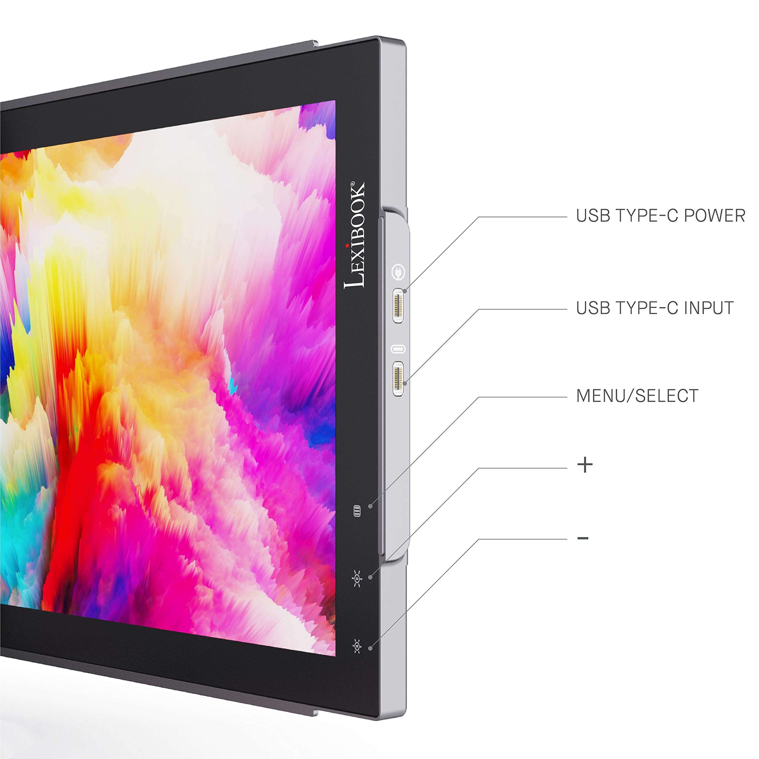 Lexibook Trio Max TRIOMAX monitor portatile 14" Full HD