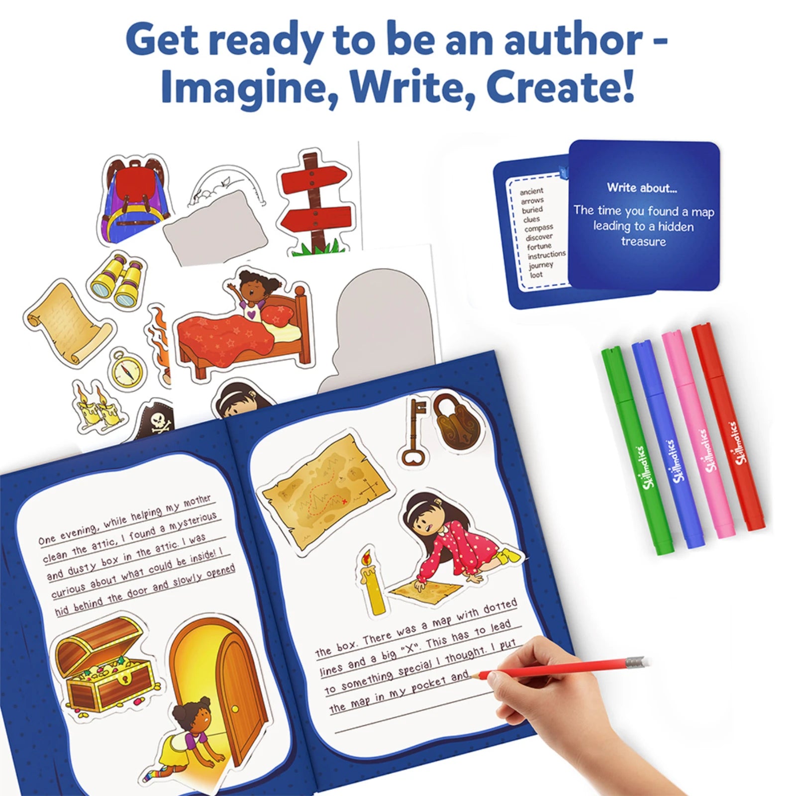 Skillmatics My Storybook Art Kit All My Adventures kit creativo 5-10 anni