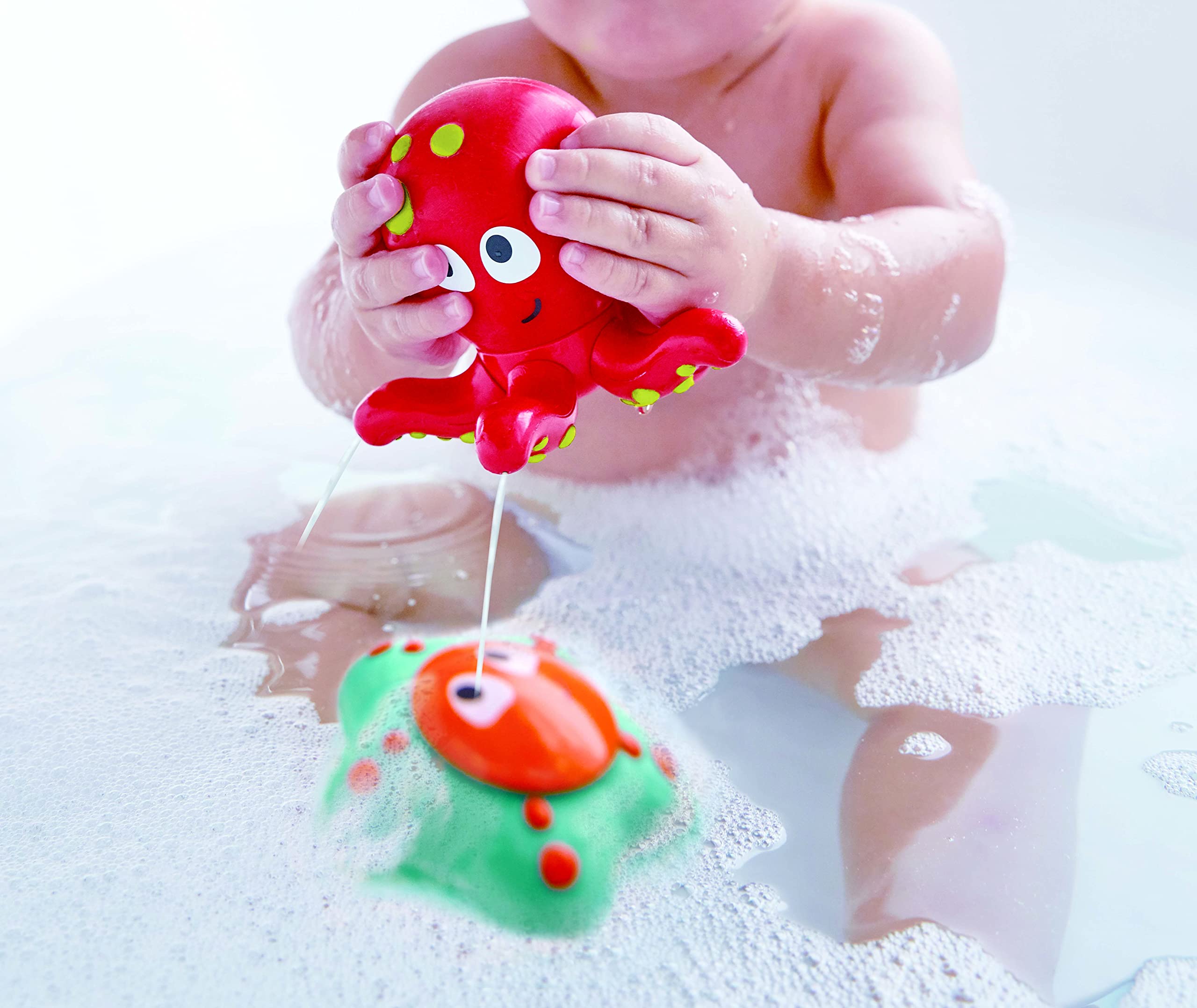 Hape Fondo Oceanico spruzzini bagnetto polpo e stella 2 pezzi