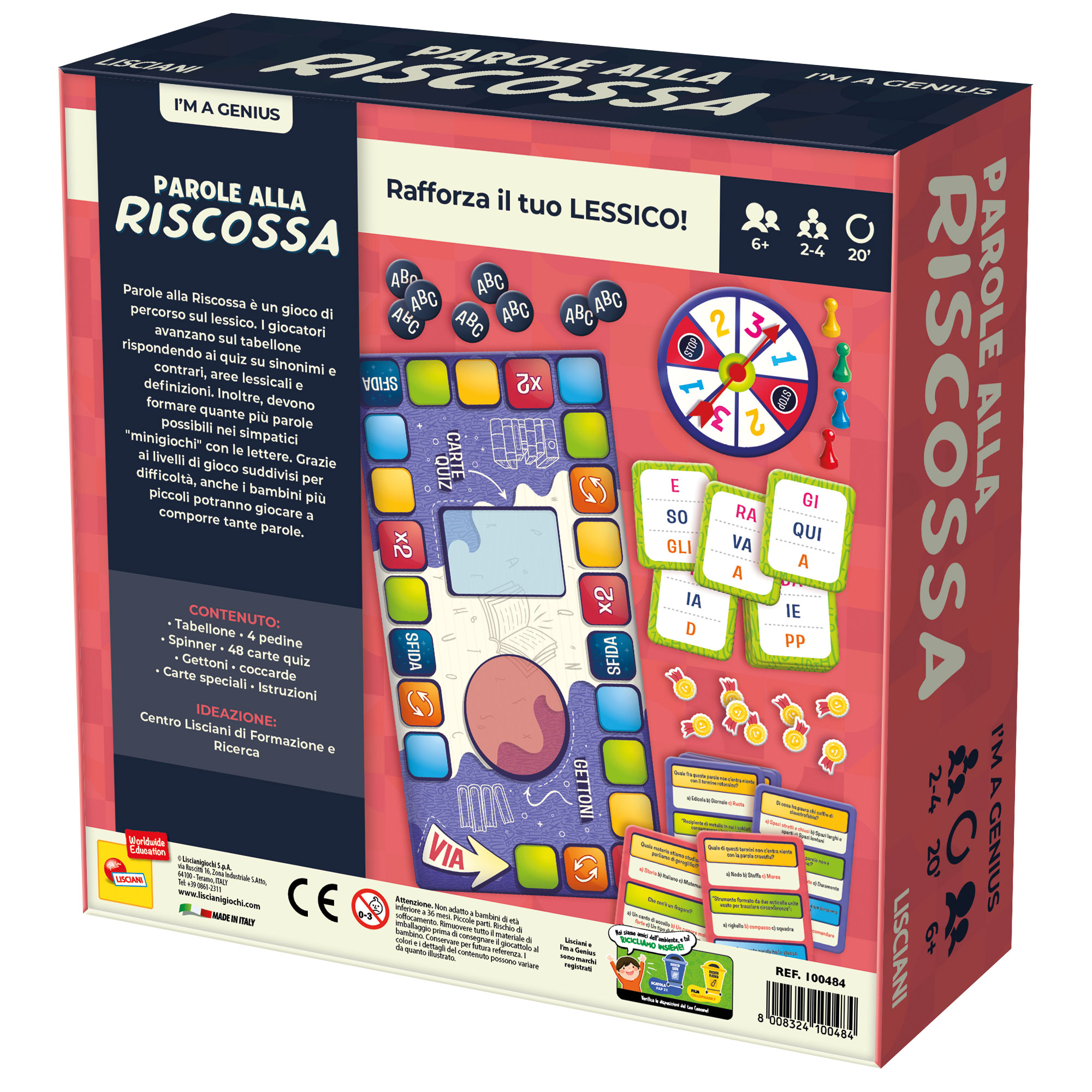 Lisciani I'm a Genius gioco Parole alla Riscossa italiano