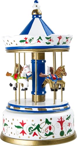 smallfoot Giostra Nostalgica carillon legno grande multicolore