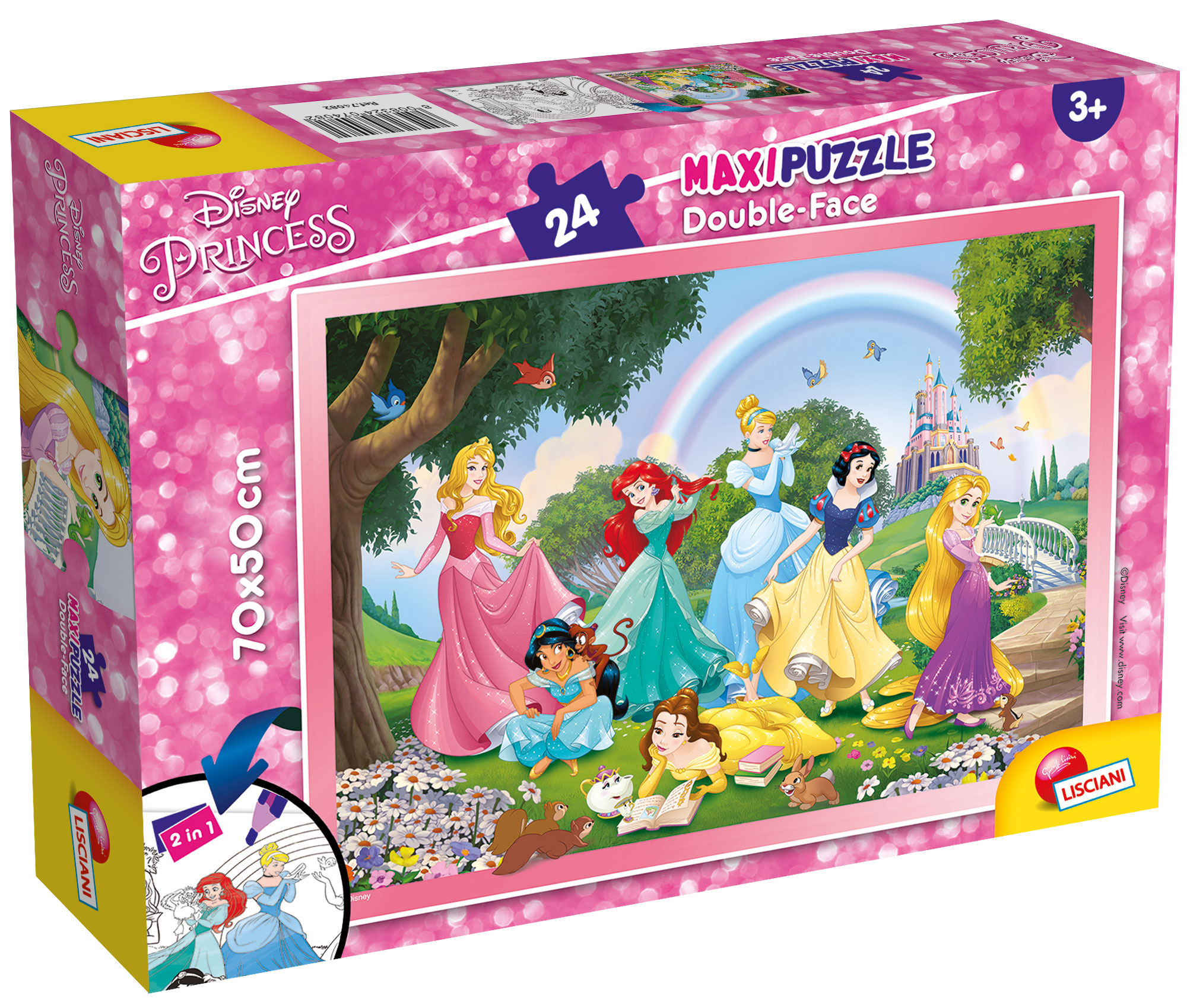 Lisciani Disney Puzzle DF Maxi Floor 24 Princess puzzle maxi