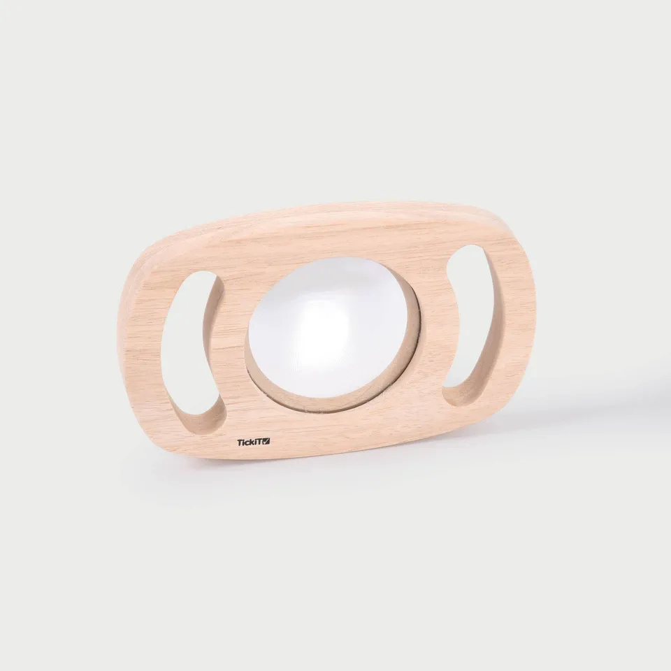 Tickit Easy Hold specchio concavo convesso legno 1 pz da 12 mesi